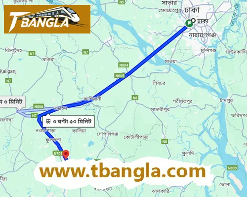Dhaka To Khulna Train Schedule