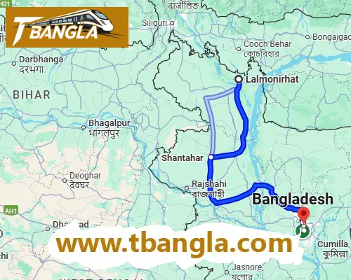 Lalmonirhat to Dhaka Train Schedule