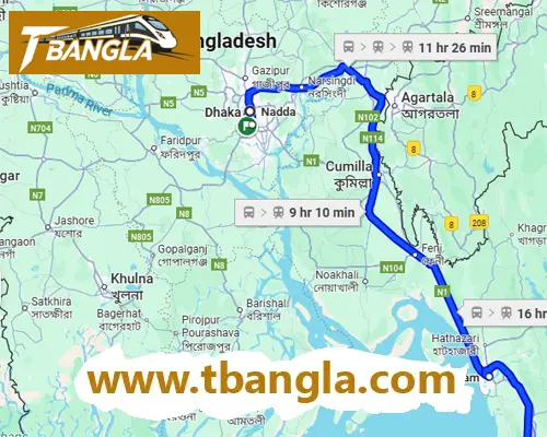 Dhaka to Cox's Bazar Train Schedule