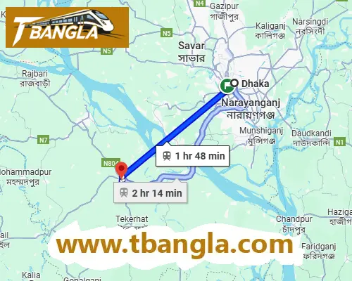 Kamalapur to Bhanga Train Schedule
